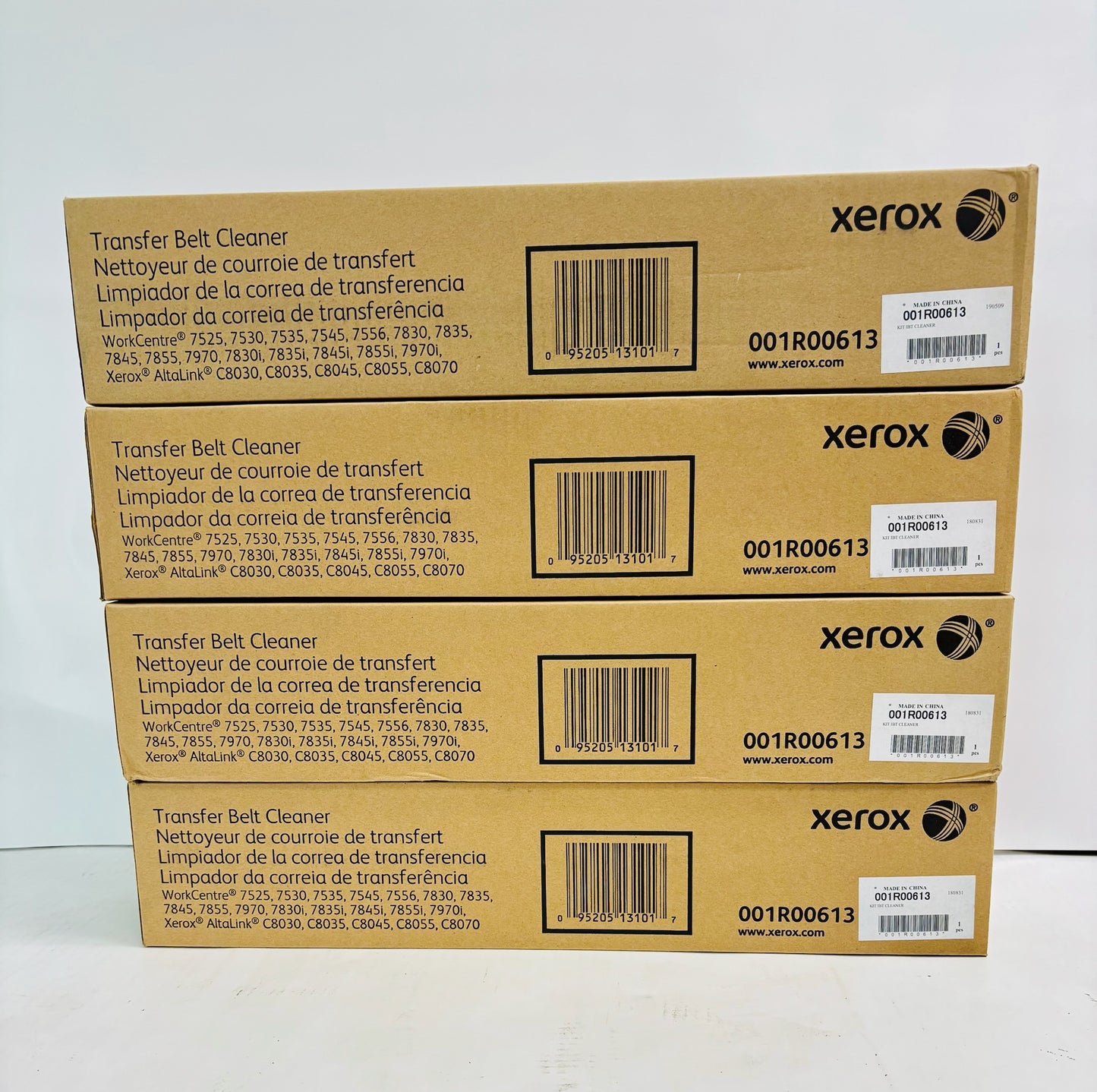 4 Genuine Xerox AltaLink C8030,C8070 Transfer Belt Cleaner 001R00613 (042K94474)