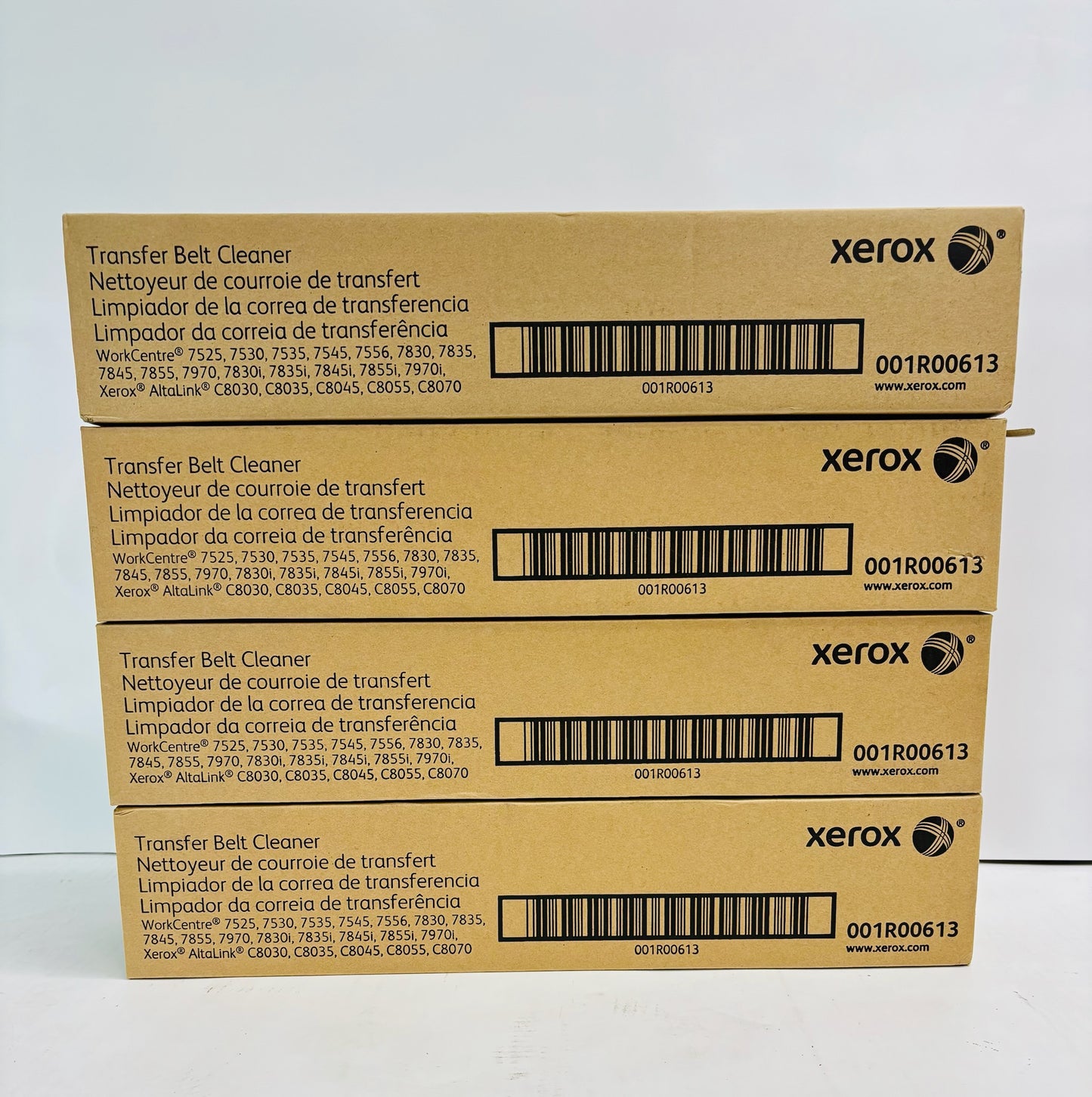4 Genuine Xerox AltaLink C8030,C8070 Transfer Belt Cleaner 001R00613 (042K94474)