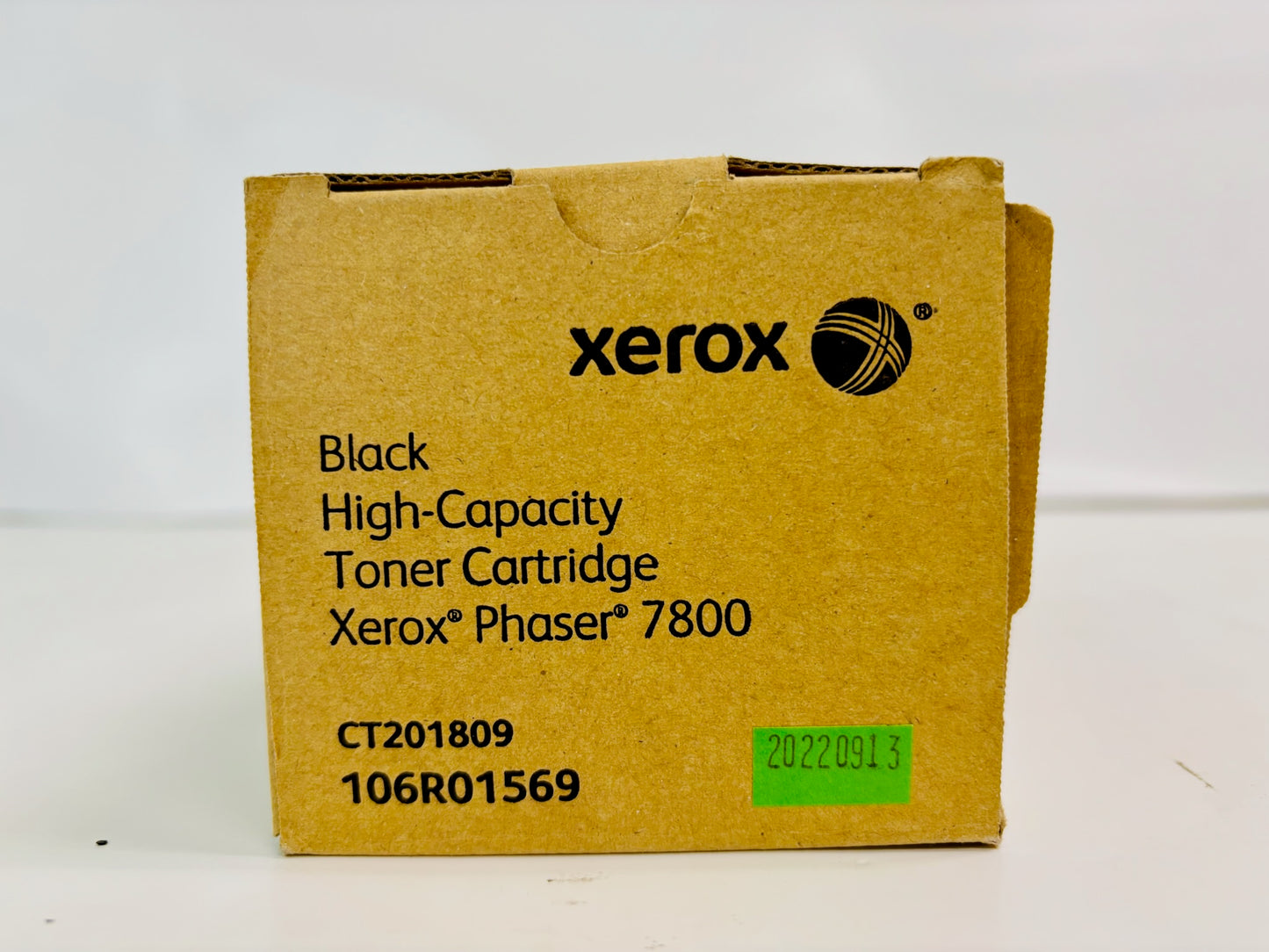 Genuine Xerox Phaser 7800 Black High Capacity Toner Cartridge 106R01569