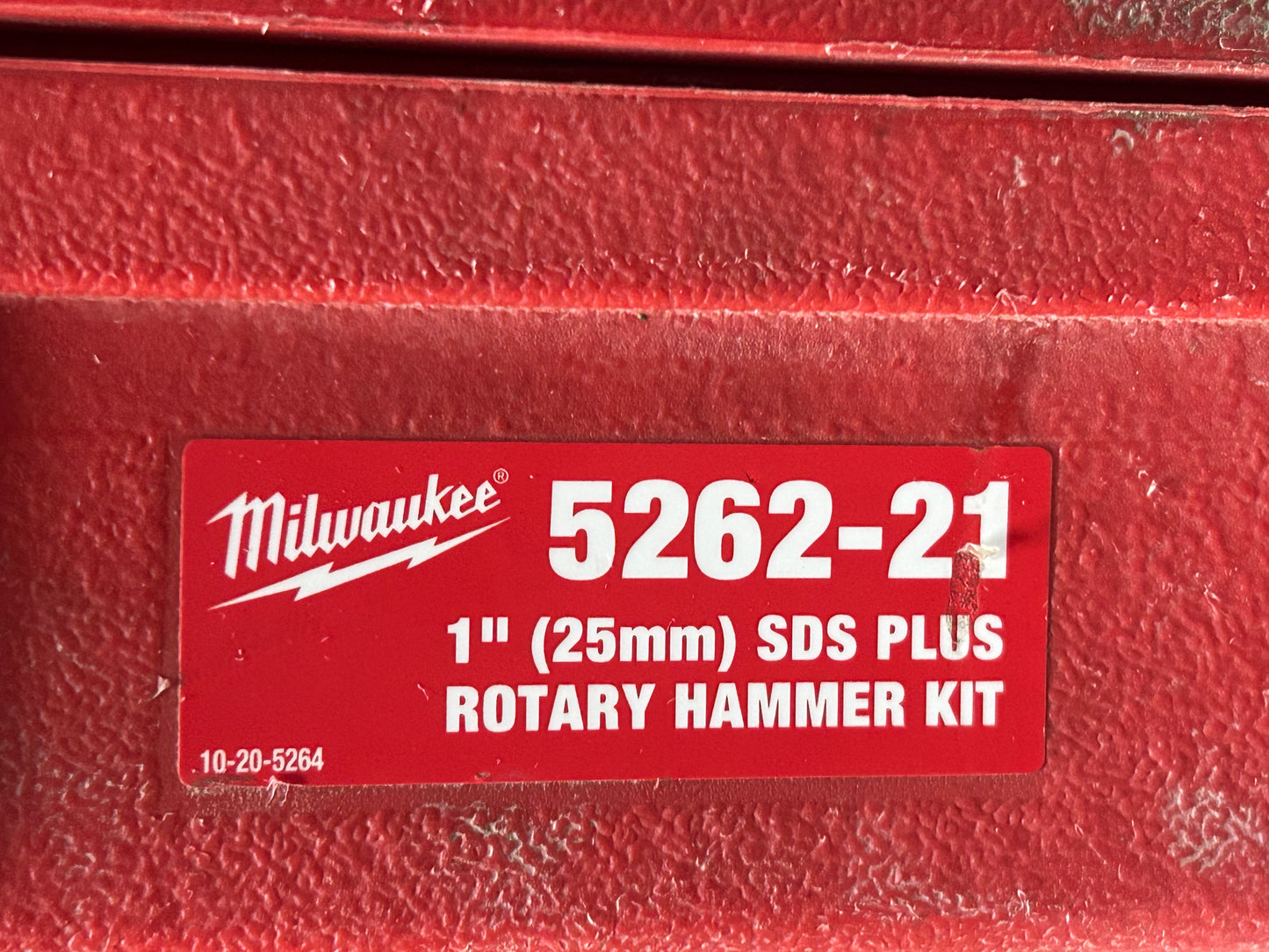 Milwaukee 5262-21 1" D-Handle Rotary Hammer SDS