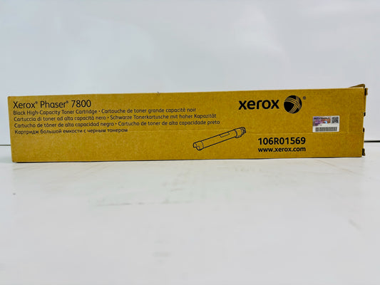 Genuine Xerox Phaser 7800 Black High Capacity Toner Cartridge 106R01569