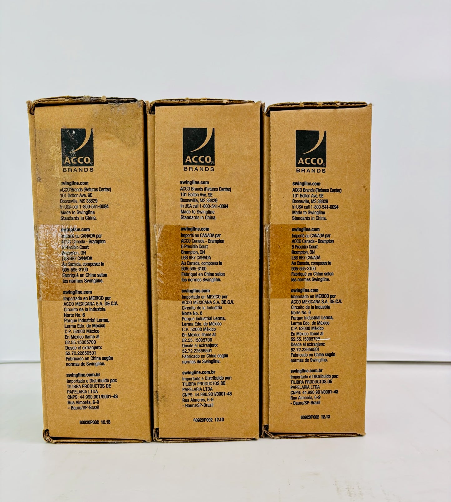Lot Of 3 Genuine Swingline Synthetic Shredder Oil 1760049A