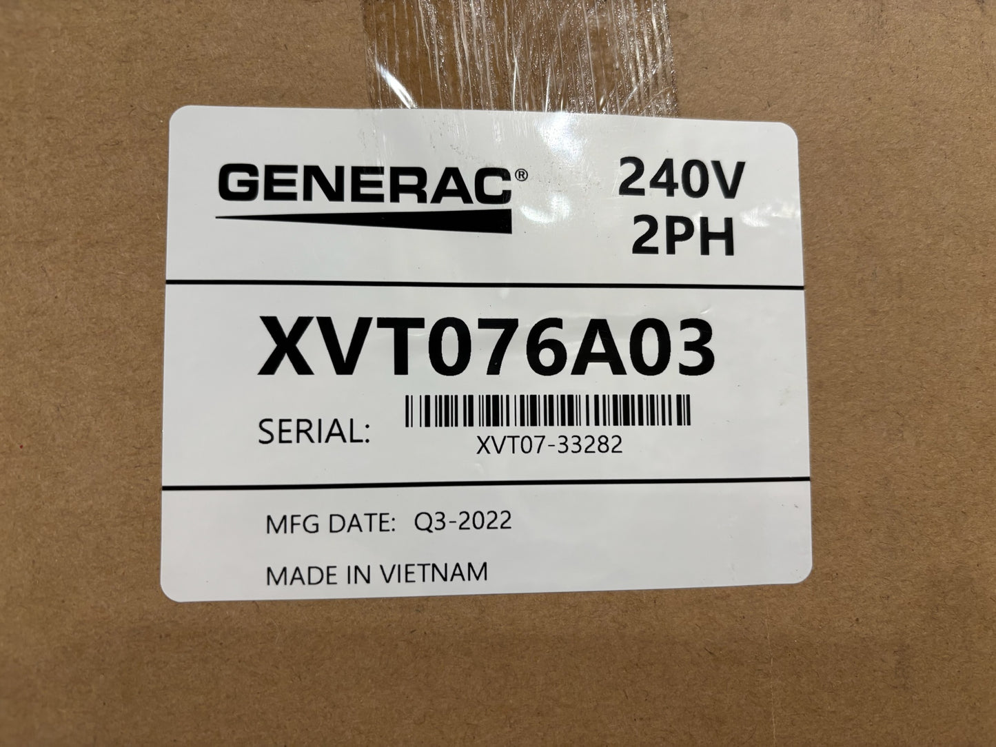 Generac PWRcell Inverter XVT076A03 – High-Efficiency Solar Inverter