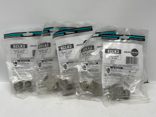 5 PK Electricenter ECLK3 Neutral Lug Kit for Load Centers and Panelboards