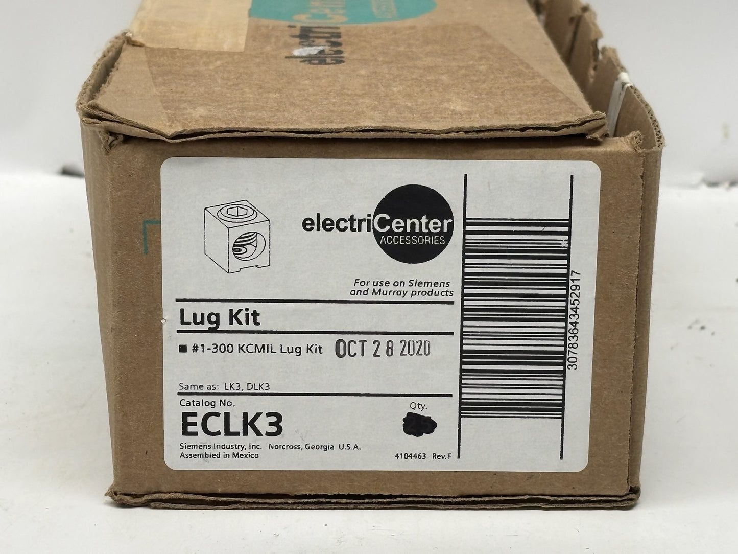 5 PK Electricenter ECLK3 Neutral Lug Kit for Load Centers and Panelboards