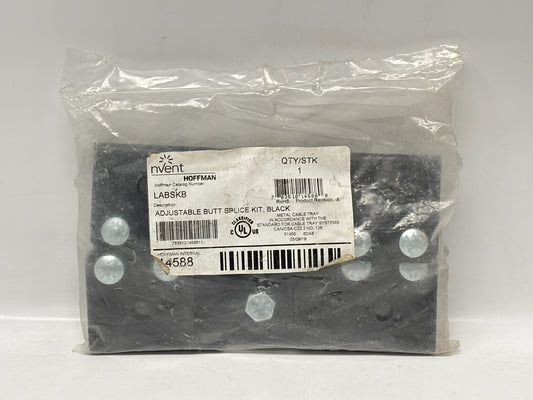 nVent HOFFMAN LABSKB Adjustable Butt‑Splice Kit, Black Steel