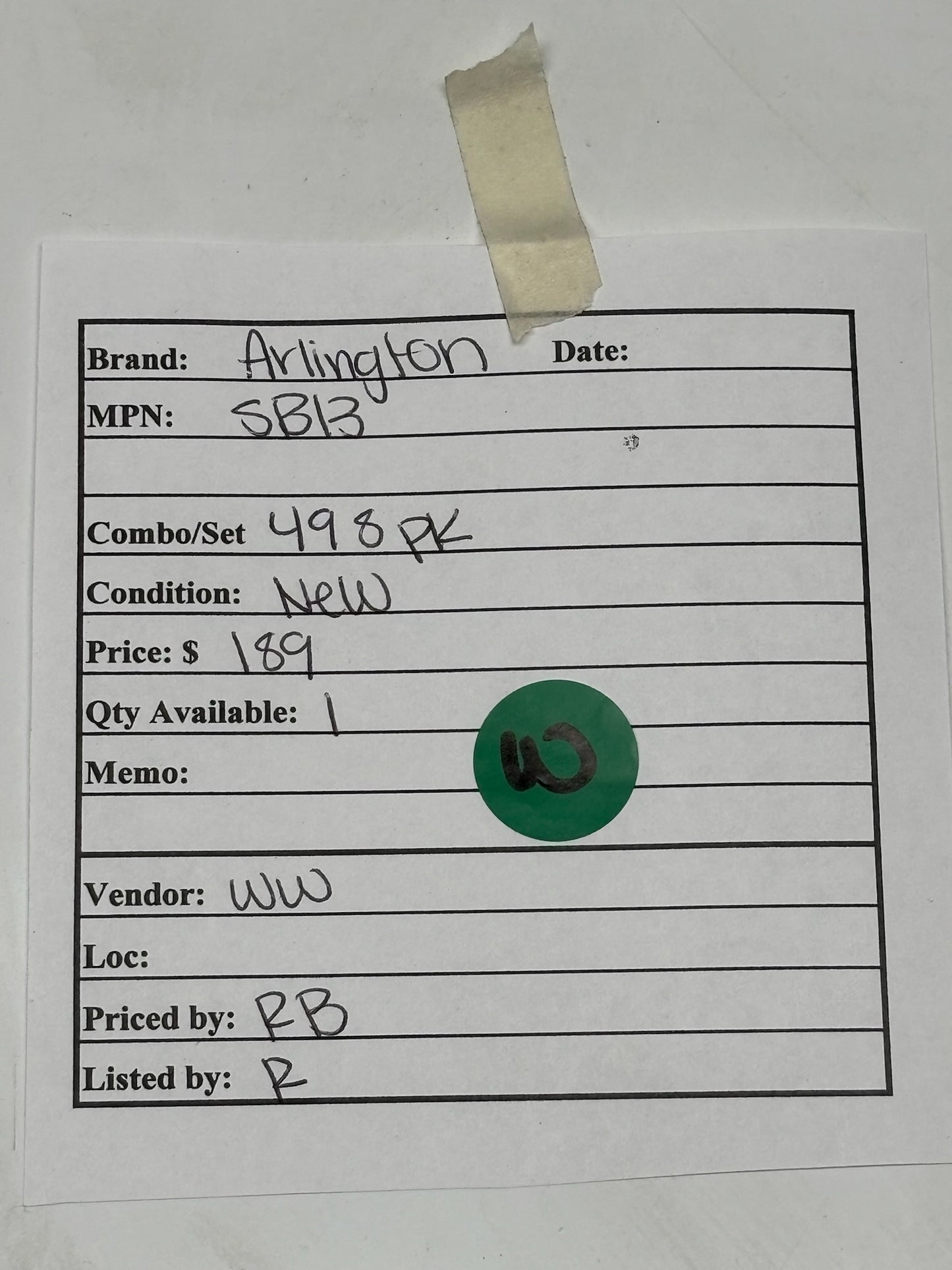 498 PK Arlington SB13 Steel Outlet Box for New or Existing Construction