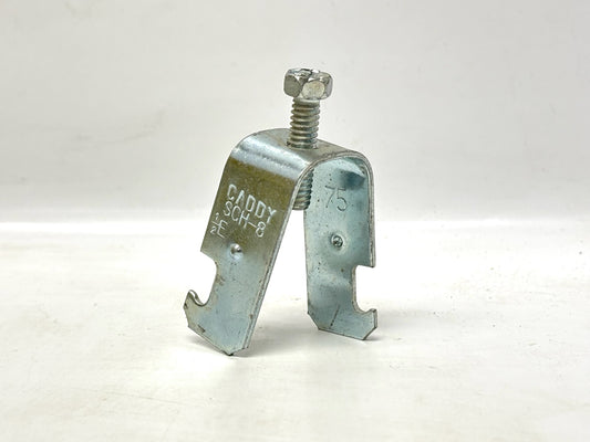 100PK nVent CADDY SCH8 One‑Piece Strut Clamp, ½″ EMT, Steel