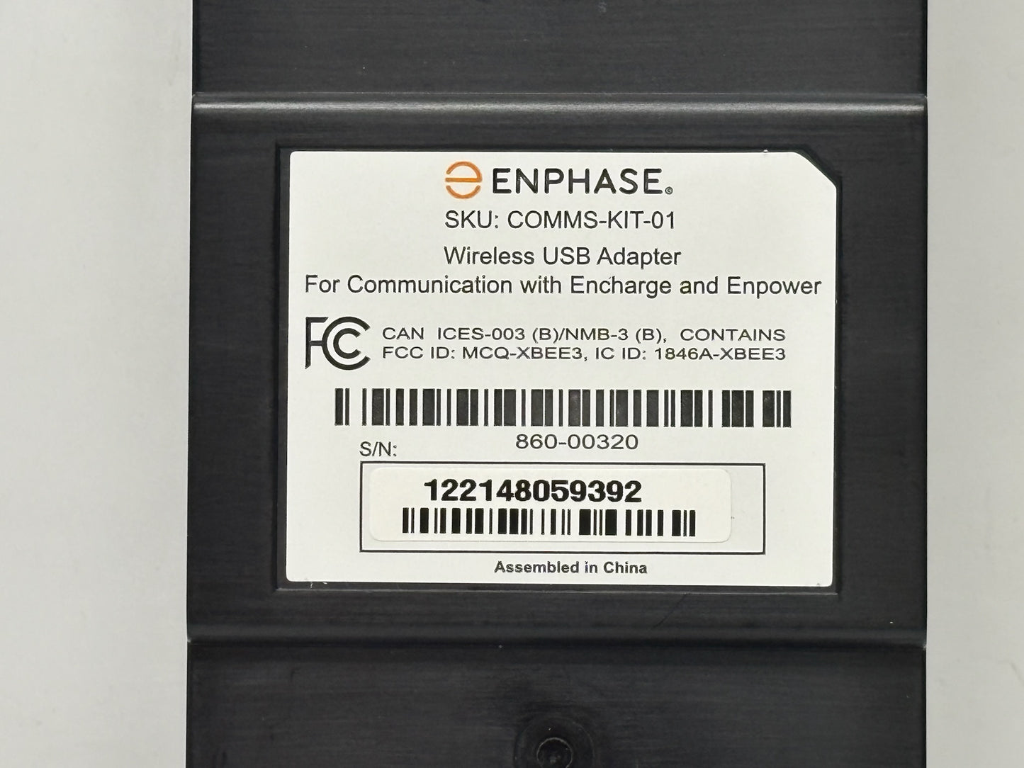 2 Pk Enphase Comms-Kit-01 860-00320 Wireless USB Communication Adapters