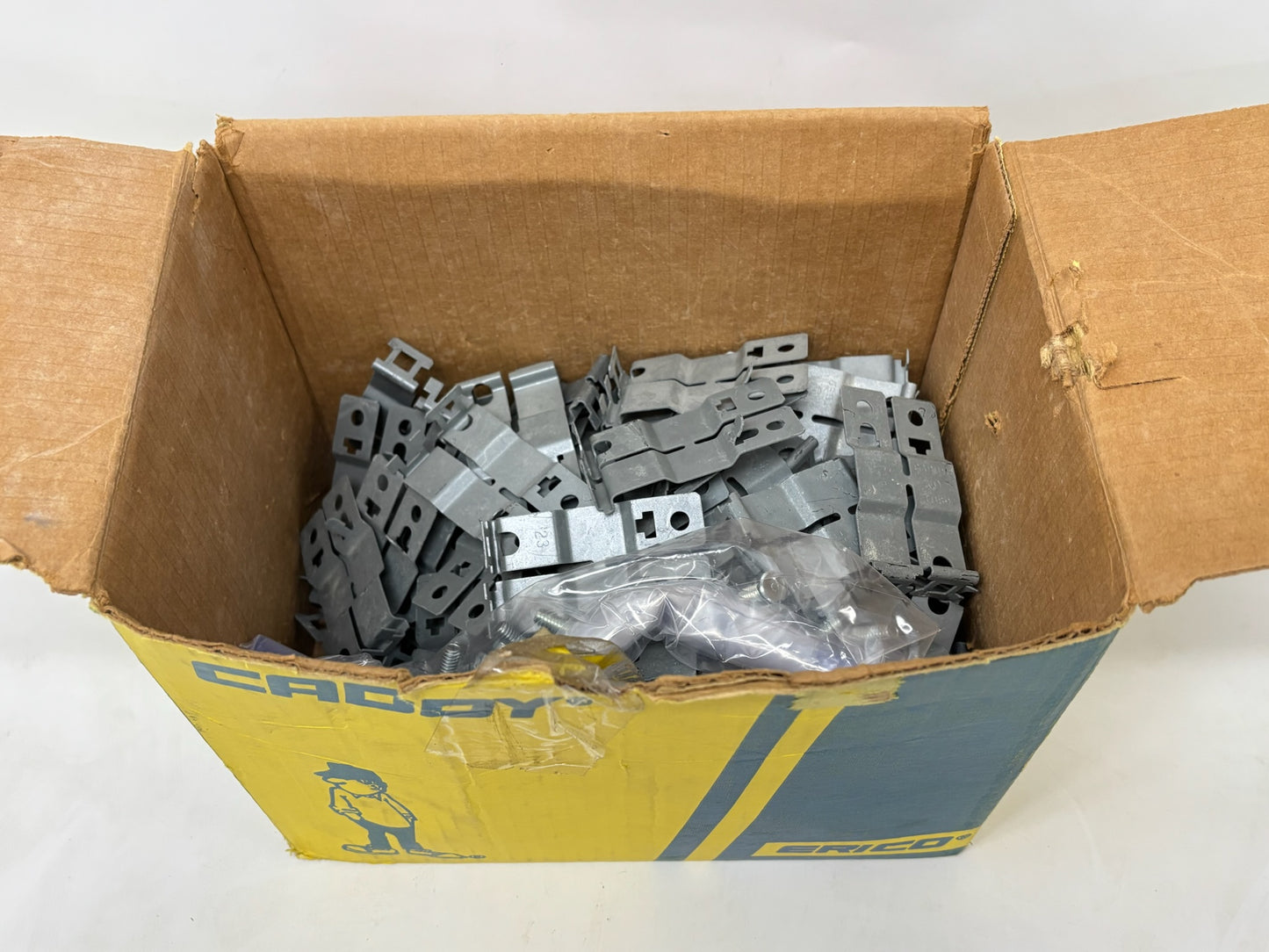 85PK nVent CADDY IDS9 Independent Support Clip, 9/16″ T‑Grid, 65 lb Capacity