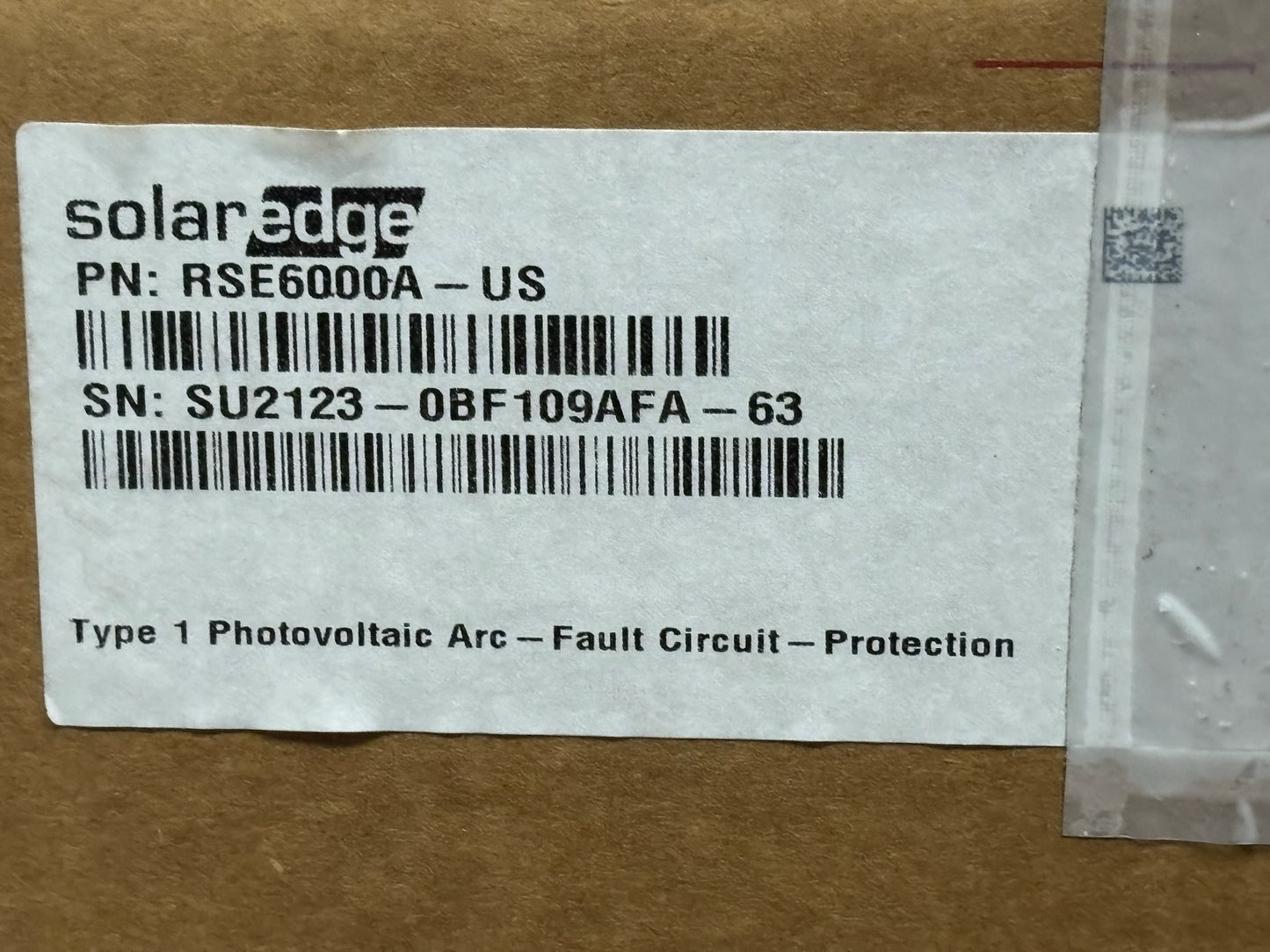 SolarEdge RSE6000A-US High-Efficiency Residential Solar Inverter