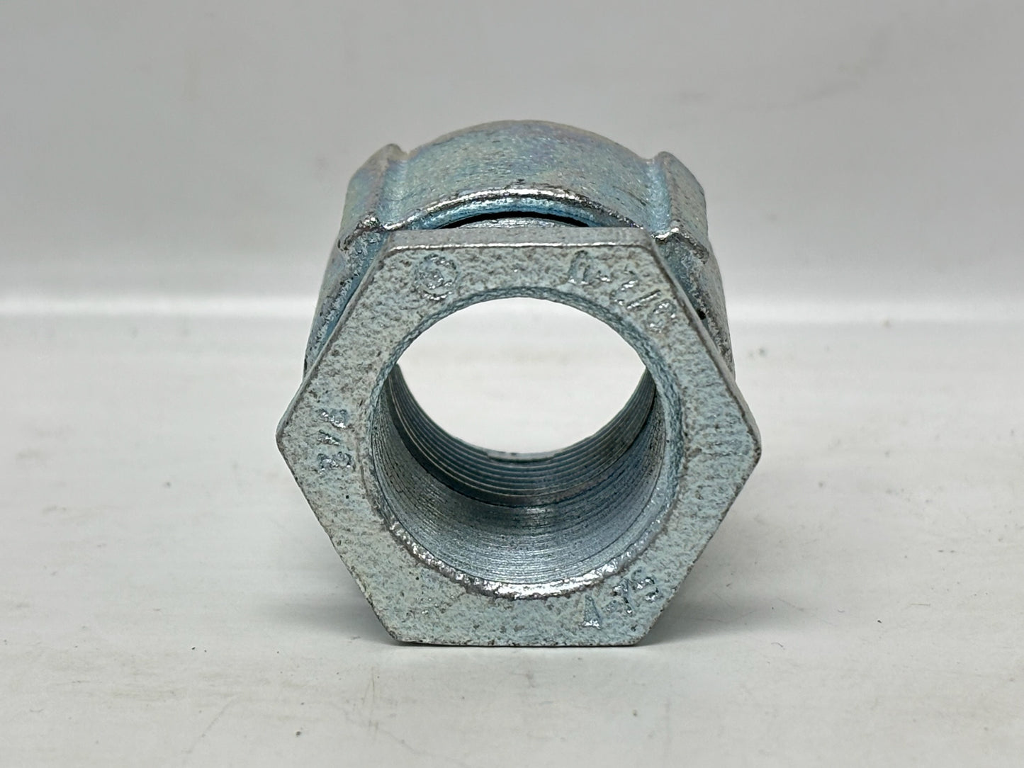 15PK O‑Z/Gedney 4‑75 ¾″ Type 4 Rigid/IMC Threaded 3‑Piece Coupling, Zinc‑Plated