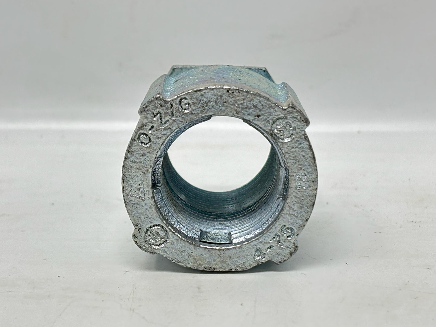 15PK O‑Z/Gedney 4‑75 ¾″ Type 4 Rigid/IMC Threaded 3‑Piece Coupling, Zinc‑Plated