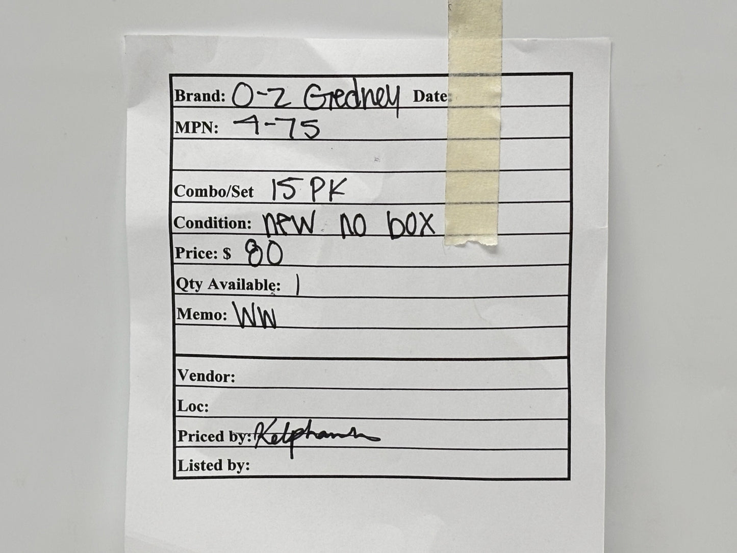 15PK O‑Z/Gedney 4‑75 ¾″ Type 4 Rigid/IMC Threaded 3‑Piece Coupling, Zinc‑Plated