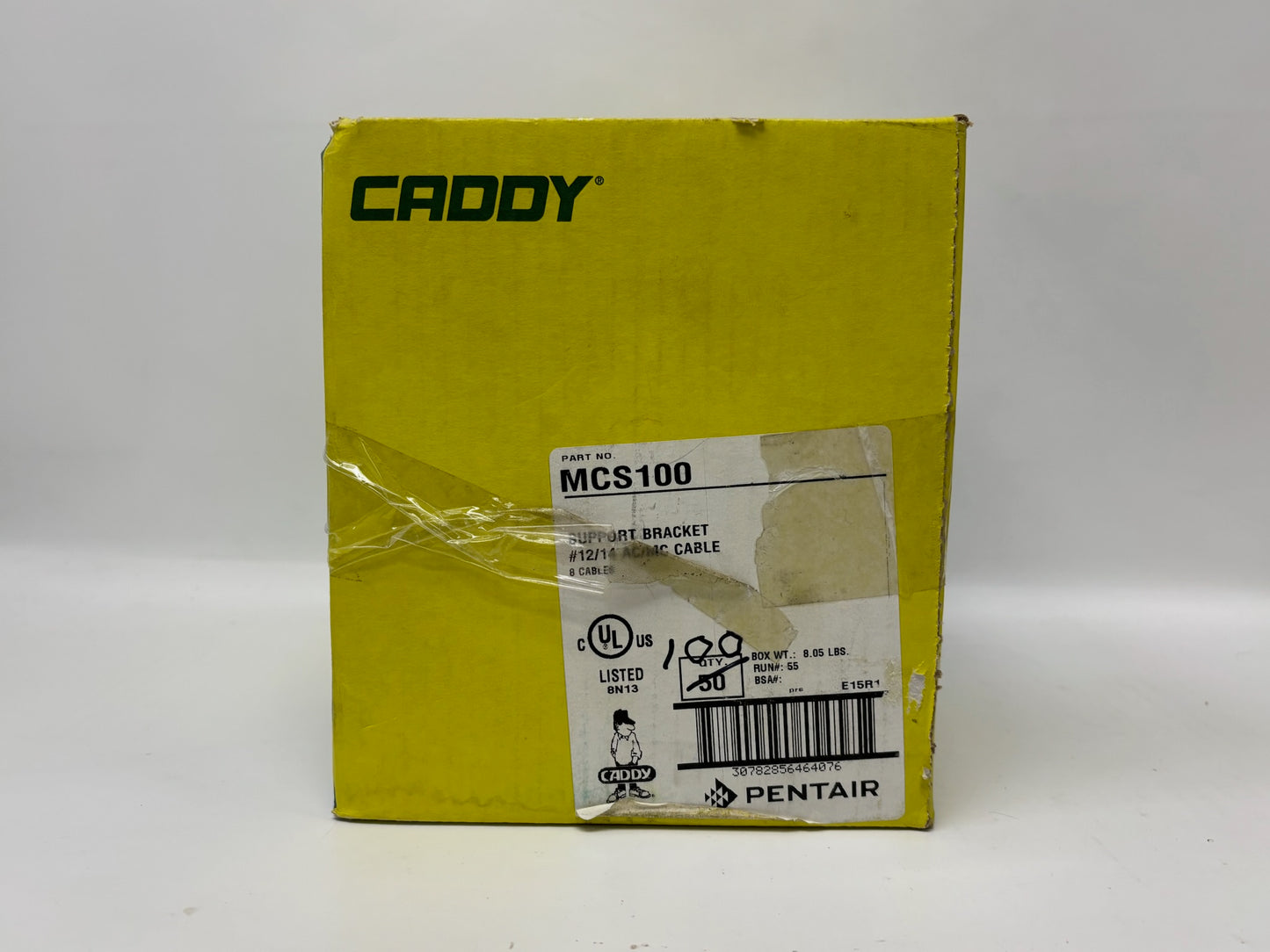 100 PK CADDY MCS100 MC/AC Cable Support Bracket, 8-Cable Capacity