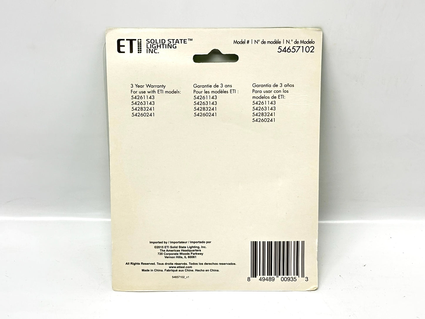 12PK ETi 54657102 Round 4" Steel Junction Box Cover Plate