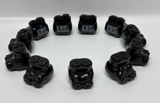 11 Pk Ilsco PBTS-2-1/0 Dual-Port Insulated Panelboard Terminal