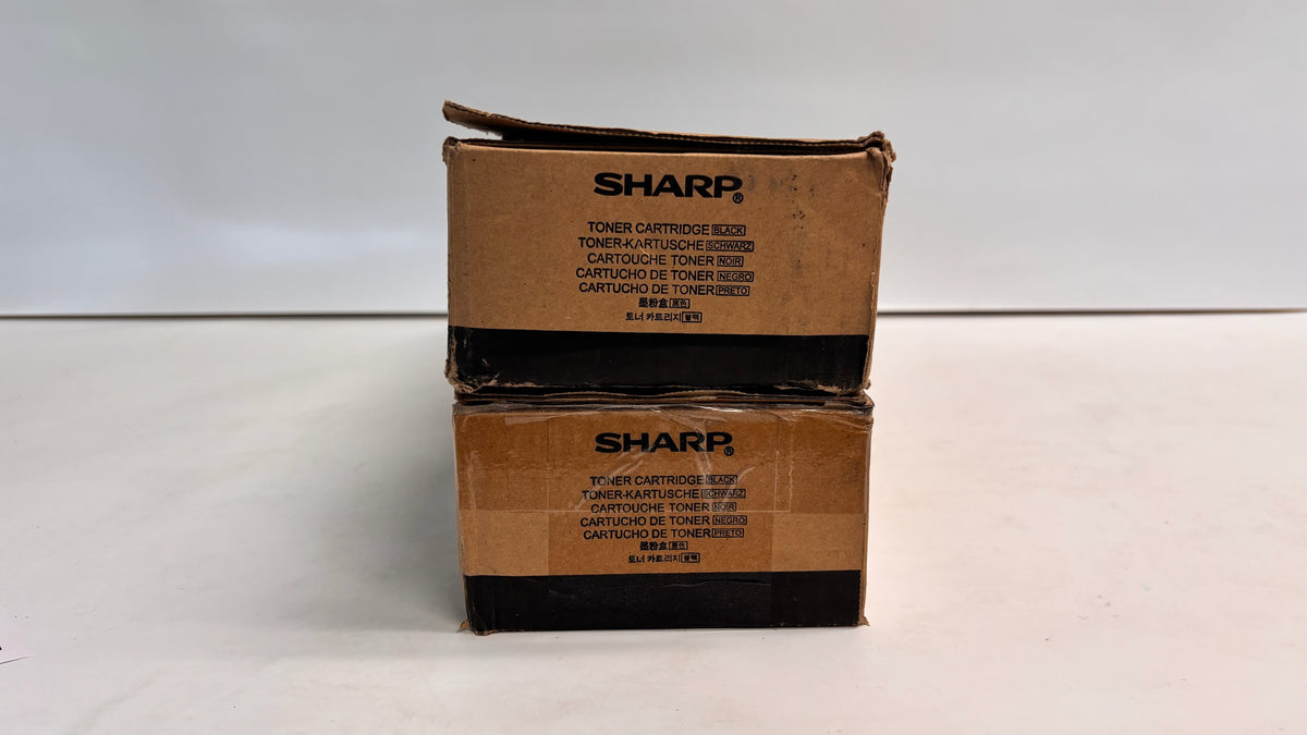 2 Genuine Sharp MX-M2630, MX-M3070 Black High Yield Toners MX-560NT (Bad Box)