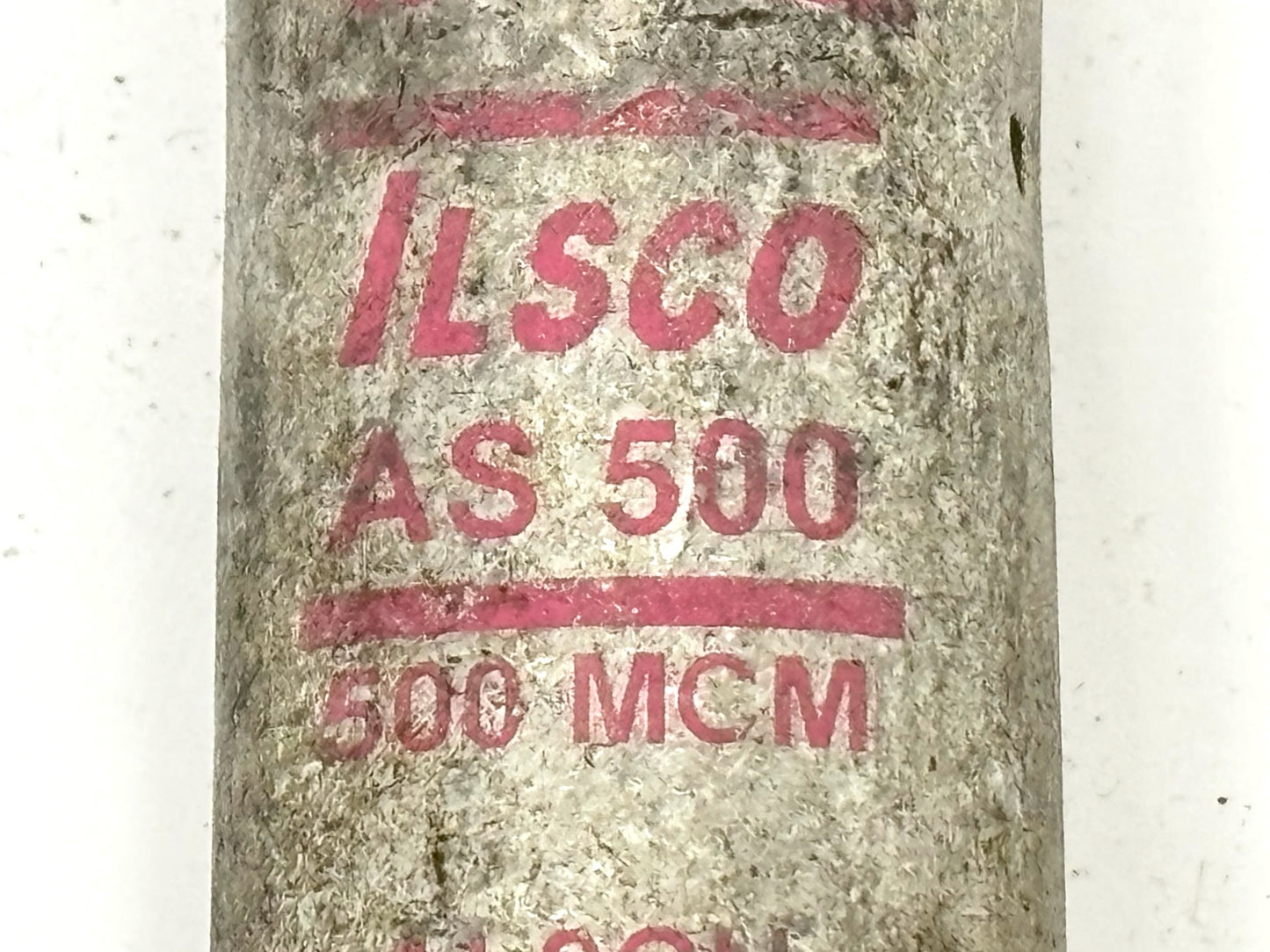 4PK ILSCO AS‑500 Aluminum Compression Sleeve, 500 kcmil, Dual‑Rated