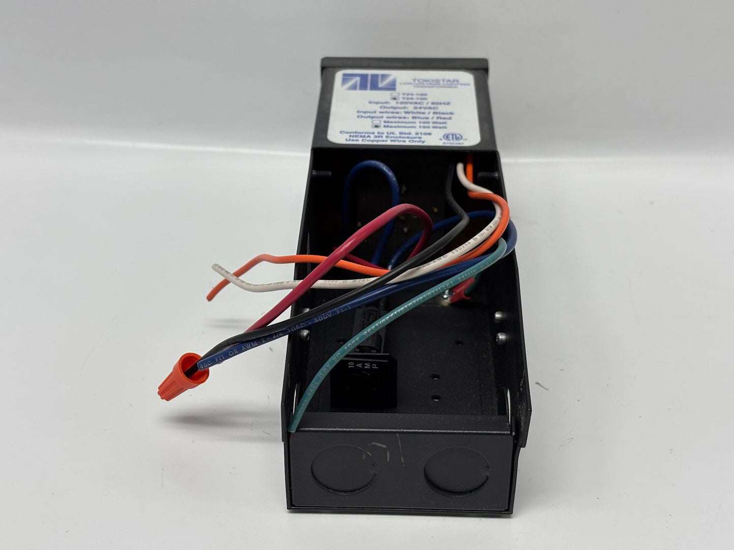 Tokistar T24-150 24V 150W Low Voltage Lighting Transformer