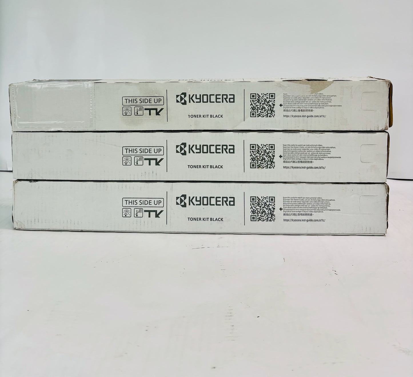 3 Genuine Kyocera TASKalfa 4002i, 5002i, 6002i Black Toner TK-6327