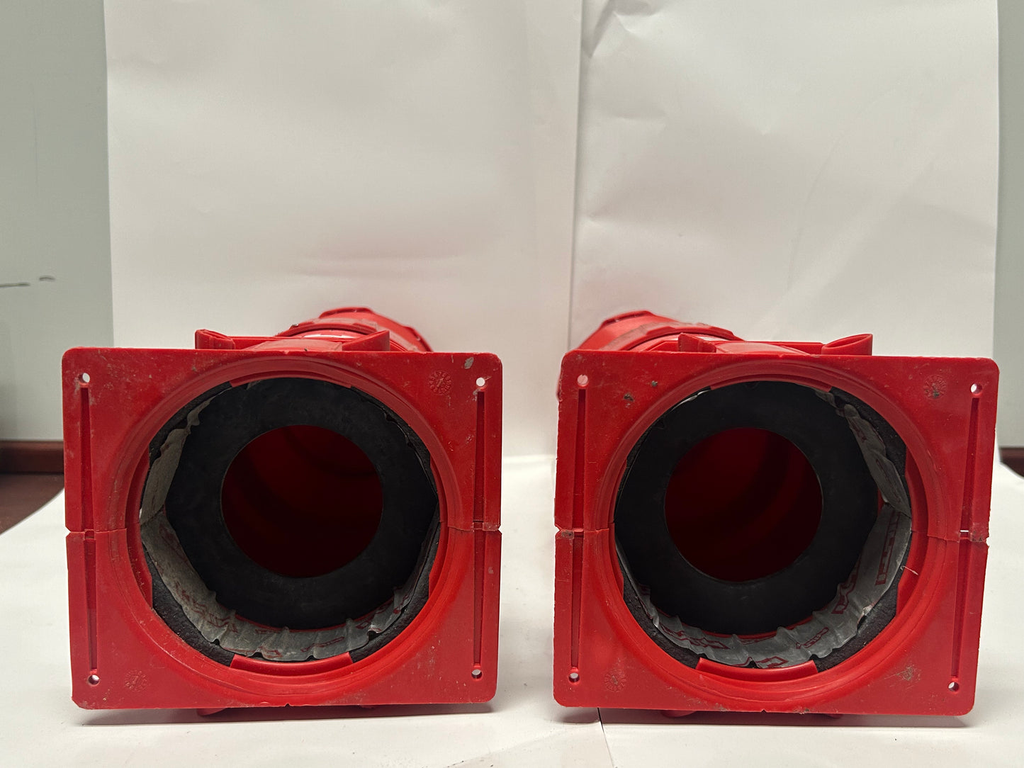 (Lot of 2) HILTI CP 680-P 3in Cast-In Firestop Device with Extension Tube 14in Tall