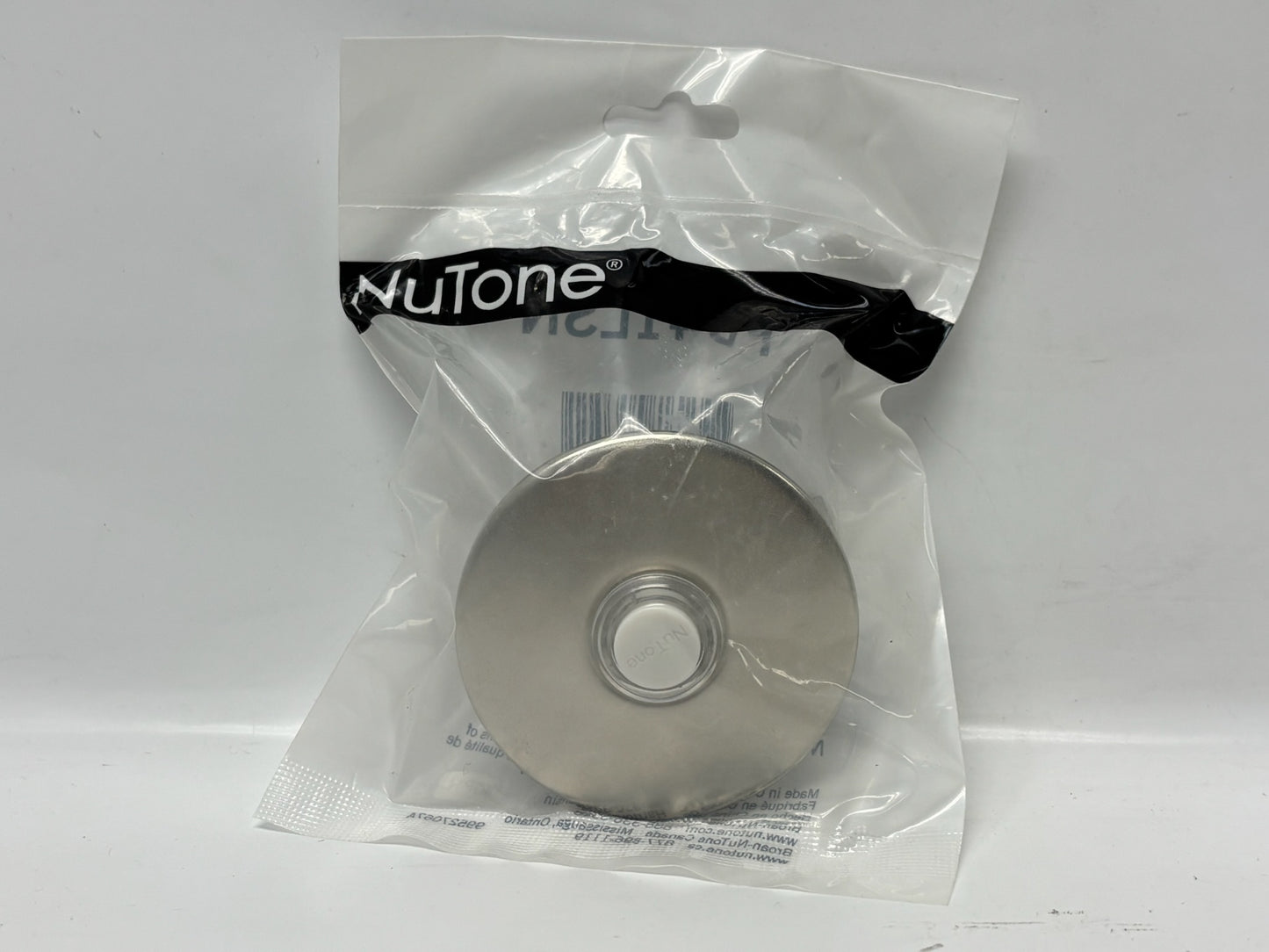 14 Pk NuTone PB41LSN Satin Nickel Lighted Round Doorbell Button
