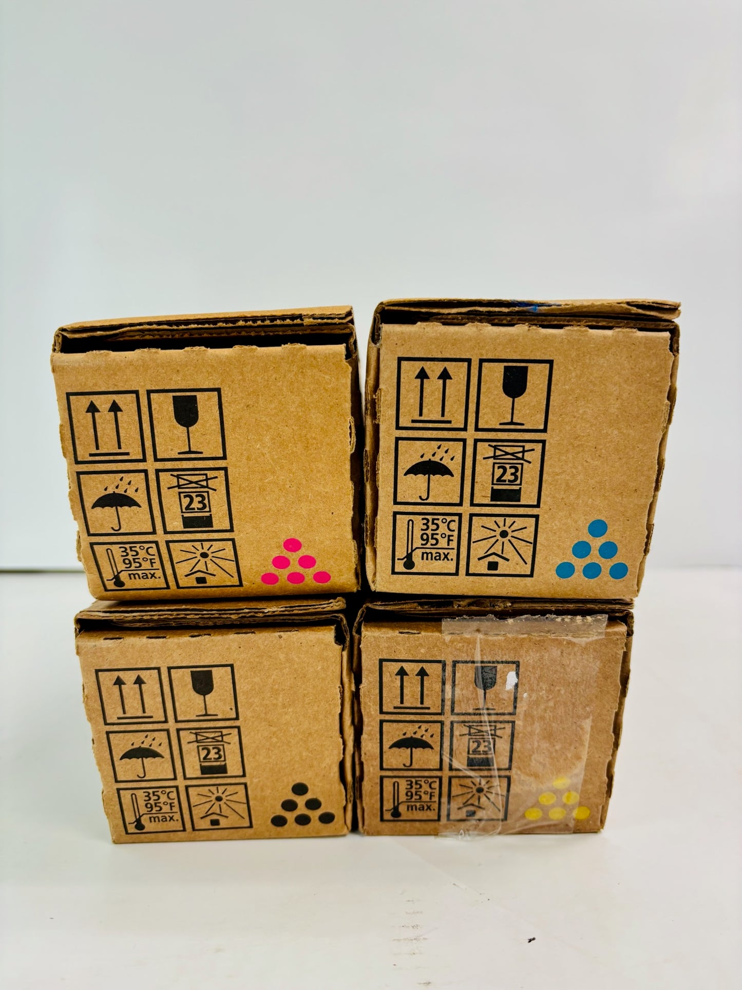 4 Genuine Ricoh MPC3503,C3003 CMYK Toner 841813, 841814, 841815, 841816