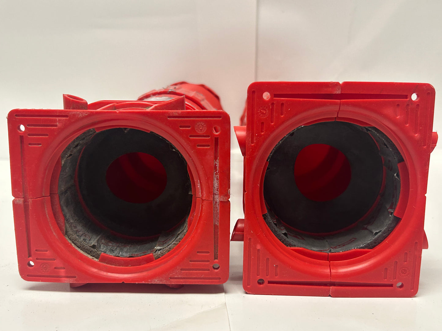 Lot of (2) HILTI CP 680-P 2" Cast-In Firestop Device with Extension Tube 14in Tall