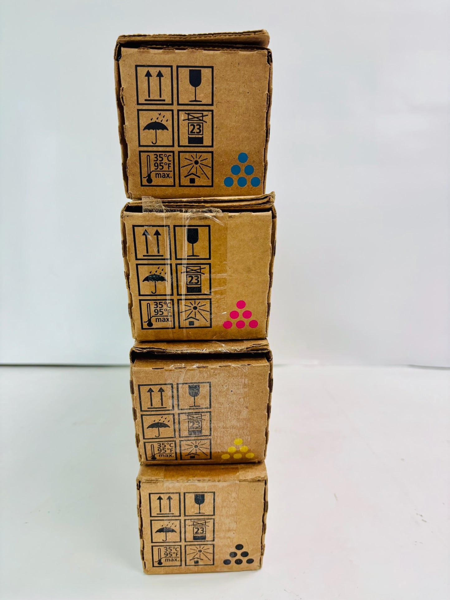 4 OEM Ricoh MPC3503, C3003 Cyan, Magenta, Yellow & Black Toner 841813,14,15,16