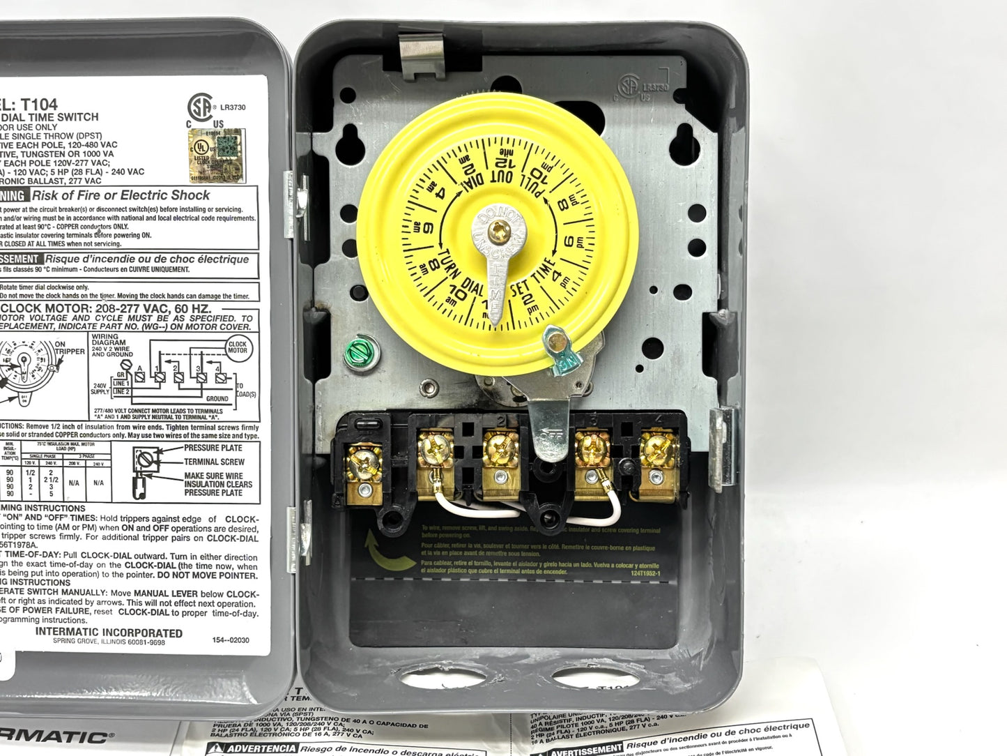 Intermatic T104 Mechanical Time Switch