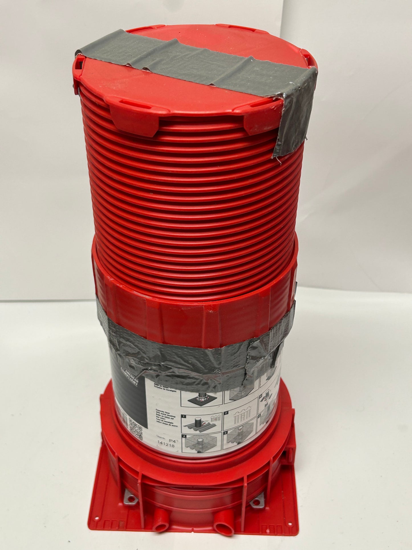 HILTI CP 680-P 4" Cast-In Firestop Device with Extension Tube 14in Tall