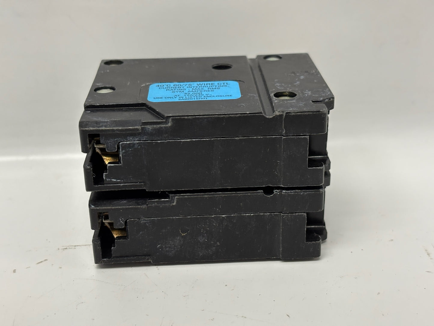 4 Pk Eaton BRHH2100 100A Two-Pole Type BR High-Interrupting Breaker (No Box)