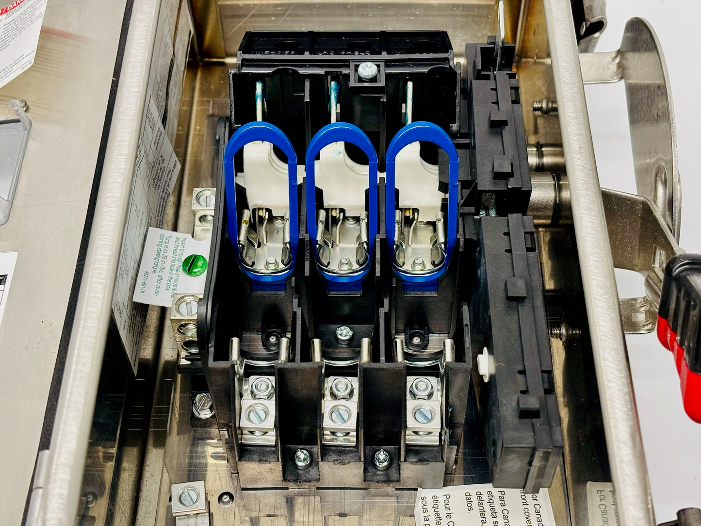 Square D VH322NDSGL 60A 3P Fusible Disconnect Switch Stainless Steel