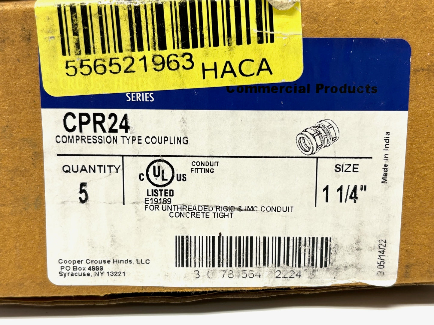 5PK Eaton CPR24 Compression Coupling