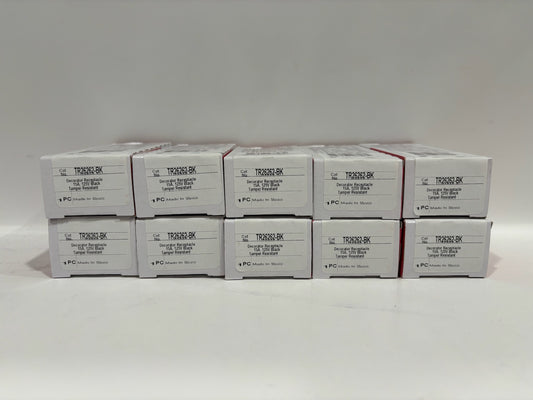 New 10 PK Legrand TR26262-BK TR Heavy Duty Receptacles, 15A, 125V, Black