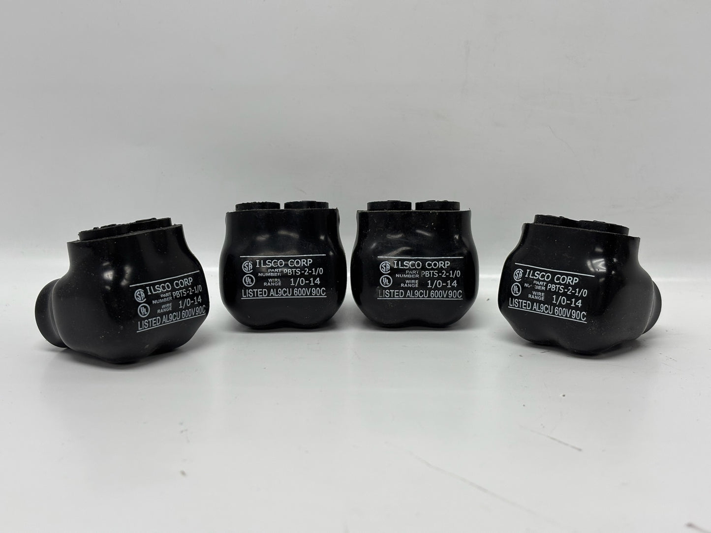 4 Pk Ilsco PBTS-2-1/0 Two-Port Insulated Multi-Tap Connector