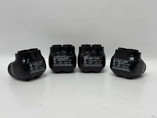 4 Pk Ilsco PBTS-2-1/0 Two-Port Insulated Multi-Tap Connector