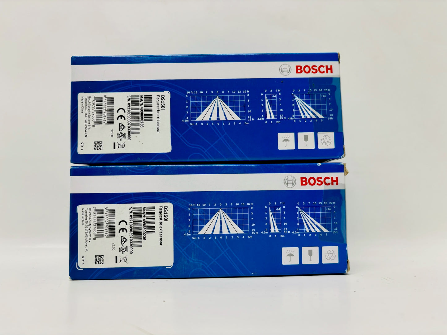 2Pk Bosch DS150i Request-to-Exit PIR Motion Detector