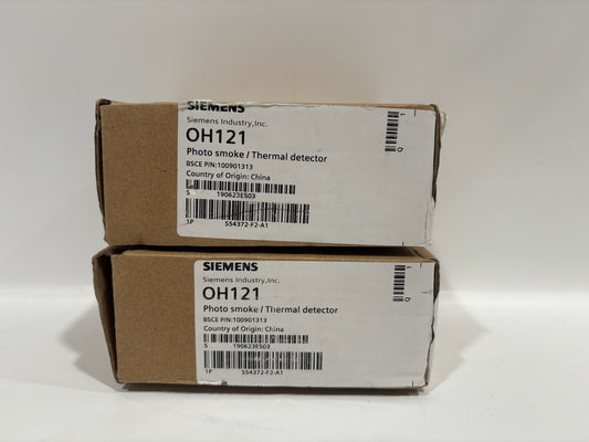 New 2PC Siemens OH121 Multi-Conventional  Photo Smoke/ Thermal Detector