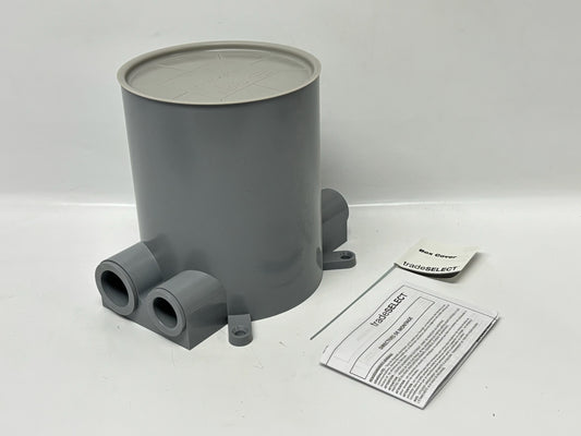 Hubbell tradeSELECT RF400 Fully-Adjustable PVC Floor Box Kit with Cover