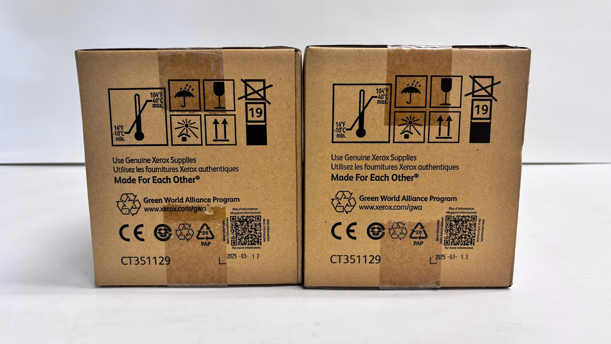2 Genuine Xerox VersaLink C600, C605 Cyan Drums 108R01485