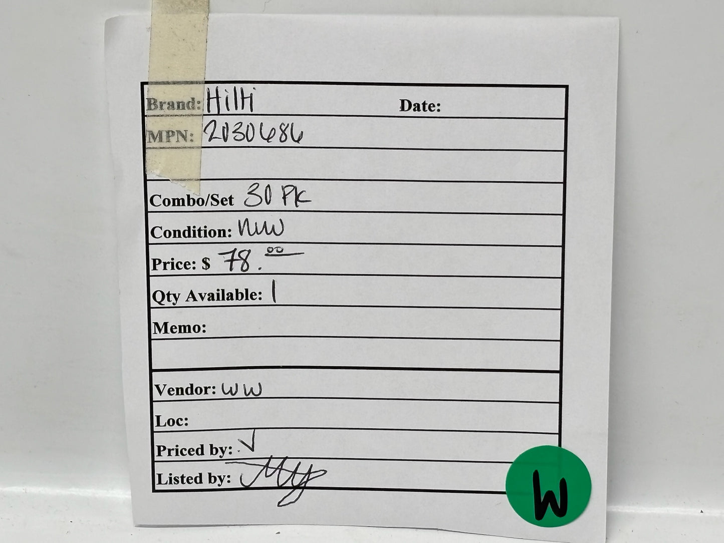 30PK Hilti 2030686 CP 680-P 2" Firestop Box Replacement Lid