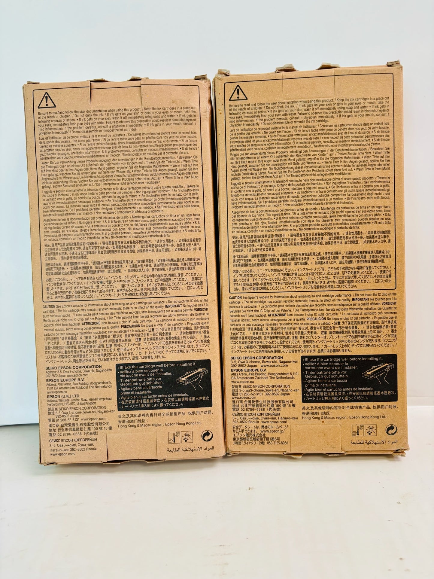 2 Genuine Epson T3000, T3270 Yellow & Photo Black Ink T6934, T6931 (Exp 2024,25)