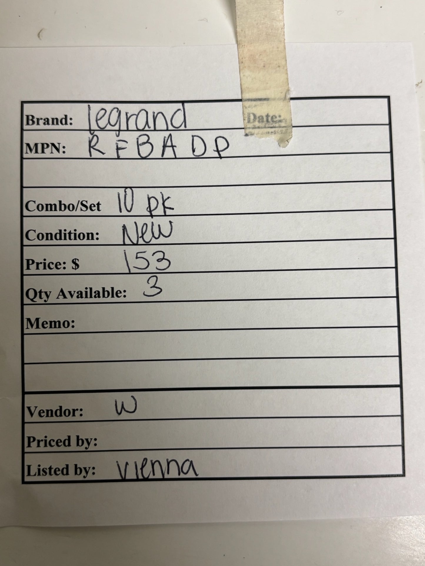 10 PK Legrand RFBADP Duplex Device Plate for RFBA Floor Boxes, Gray Steel Finish