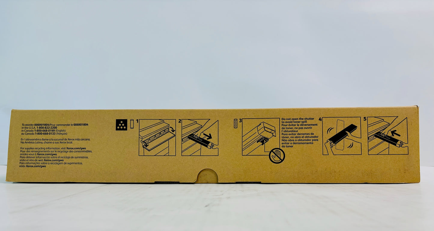 Genuine Xerox Primelink XC9065, XC9070 Silver Toner 006R01804