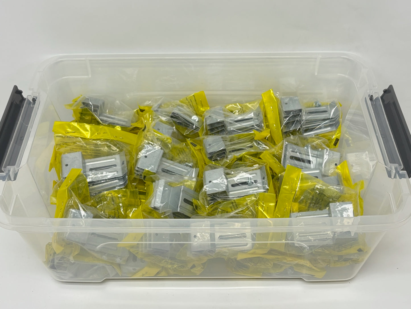 50PK Cooper Lighting T3A-END-E.Q. Bracket Parts Bag – End Clips & Screws