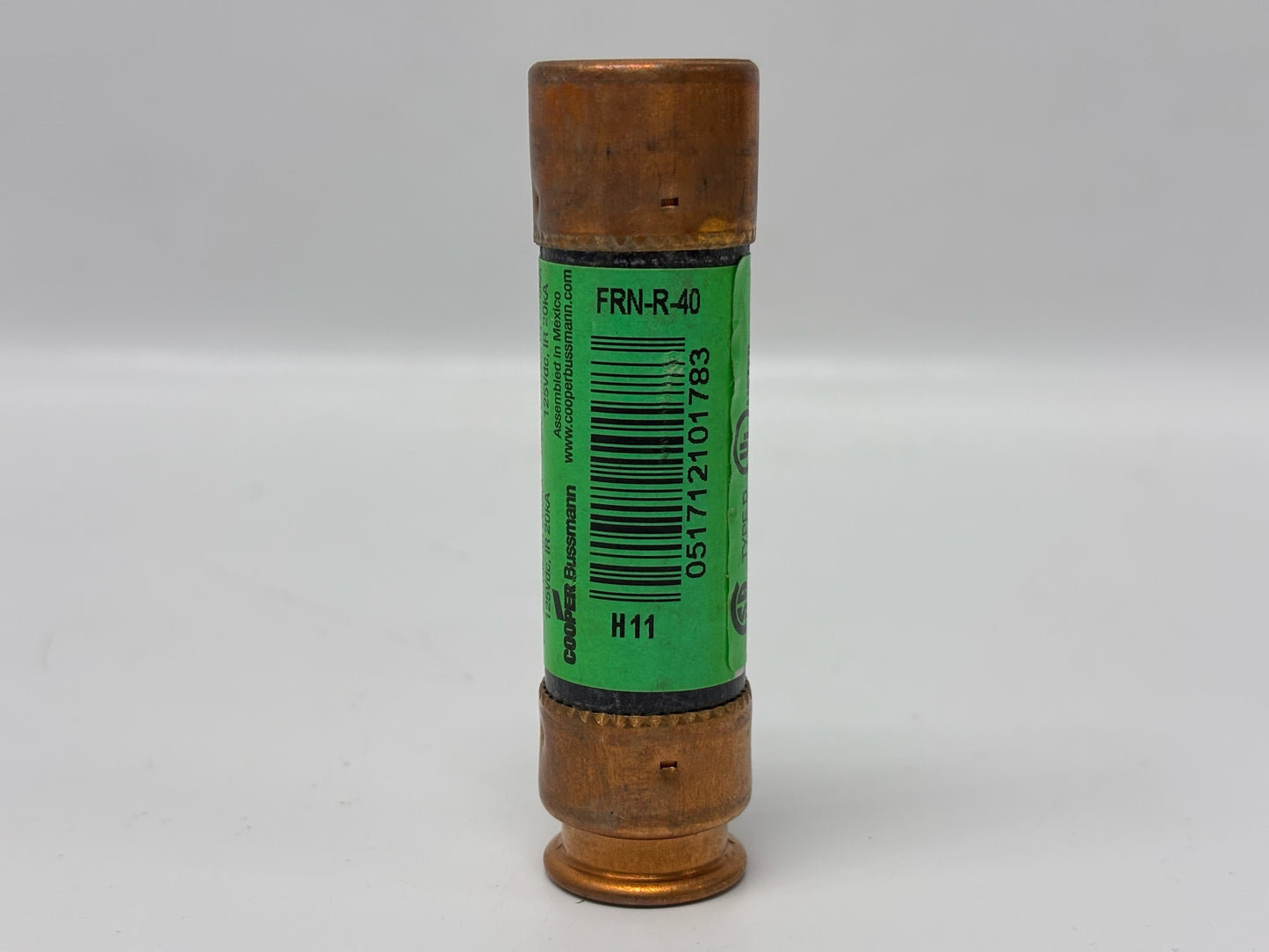 5 Pk Eaton Bussmann Fusetron FRN-R-40 Dual-Element 40A Time-Delay RK5 Fuse