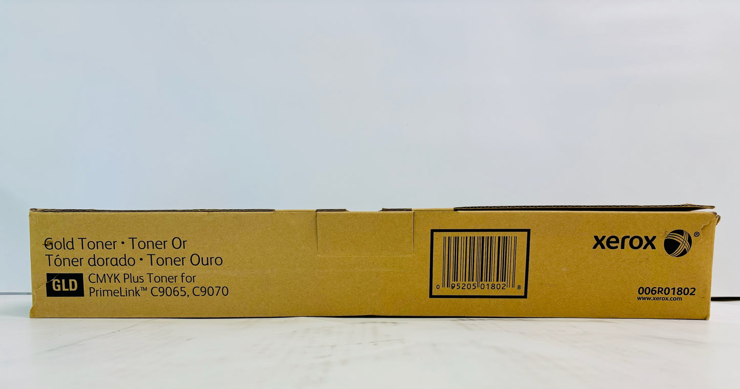 Genuine Xerox Primelink XC9065, XC9070 Gold Toner 006R01802