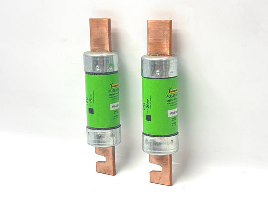 2PK Bussmann FRN‑R‑150 Dual-Element Time-Delay Fuse, 150 A, 250 V AC/125 V DC